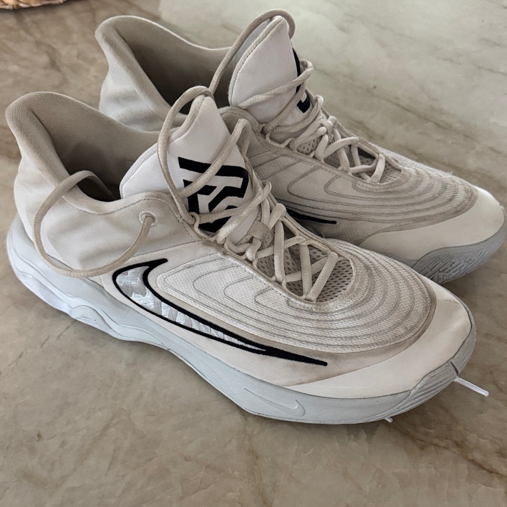 Nike White and Black Athletic Shoes